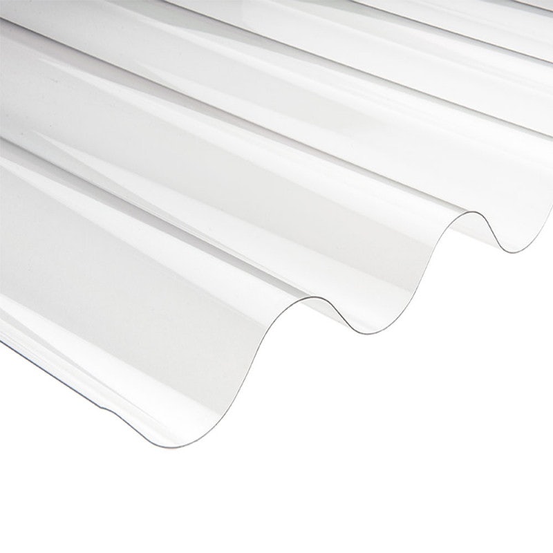 POLICARBONATO ACANALADO 0.5X2MTS TRANSPARENTE
