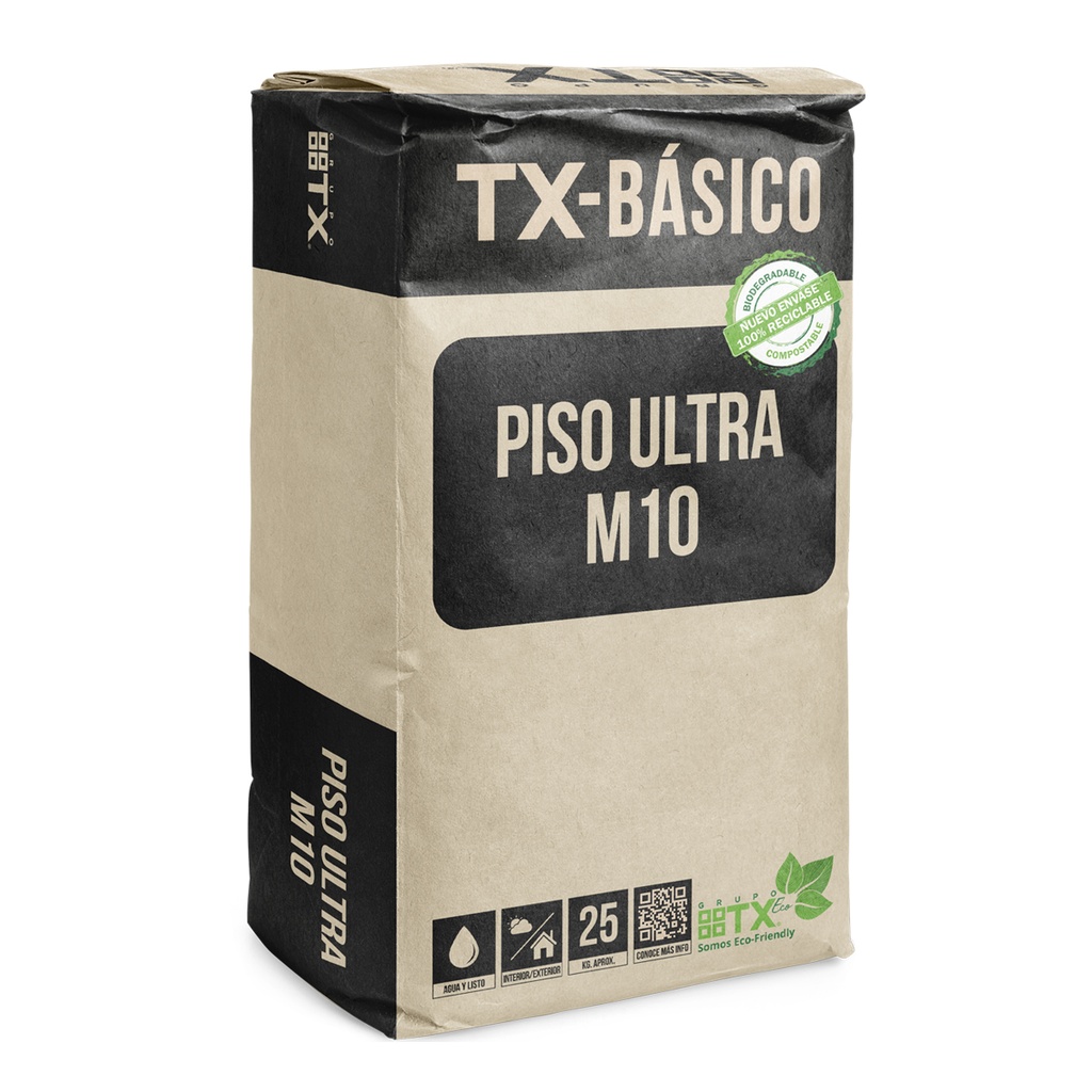 MORTERO PISO ULTRA TX SACO 25 KG