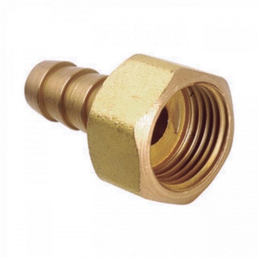 [016530] ADAPTADOR GAS 3/8 RECTO BRONCE