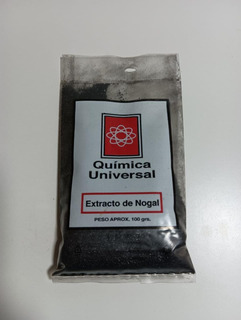 [017360] EXTRACTO NOGAL BOLSA 100 GRS. QUIM UNIVE