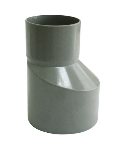 [019510] REDUCCION PVC SANITARIO 110 X 75 GRIS