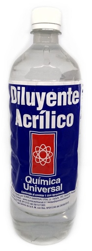 [023360] DILUYENTE ACRILICO 1LT. QUIM UNIV