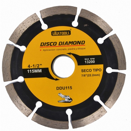 [034780] DISCO CORTE CERAMICA 4" 1/2 "DIAMOND"