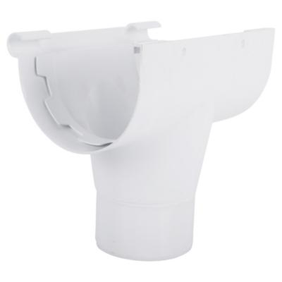 [043160] BAJADA CANALETA PVC LLUVIA BLANCO 75-80 PH25 