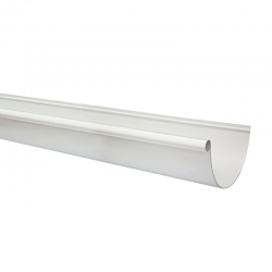 [045690] CANALETA PVC BLANCO 4 MTS (LLUVIA)