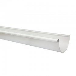 [045690] CANALETA PVC LLUVIA BLANCO 4 MTS 