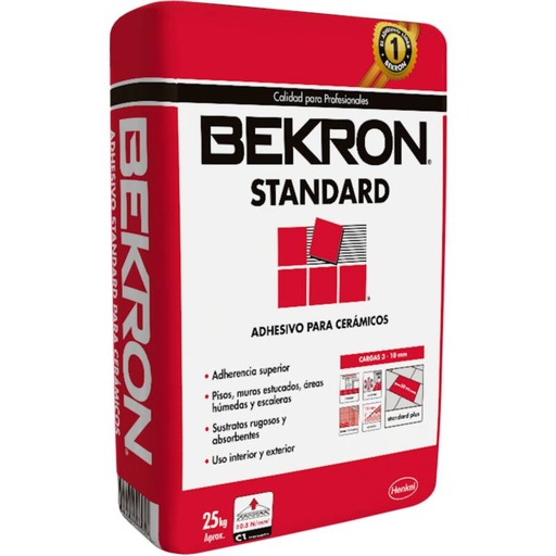 [023840] ADHESIVO CERAMICO BEKRON SACO 25 KG