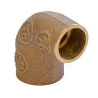 [029460] CODO BRONCE SO 1/2 X 3/8