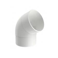 [043500] CODO CANALETA PVC BLANCO 60 88 (LLUVIA)