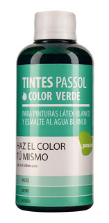 [069520] TINTE PASSOL VERDE BOT.250ML