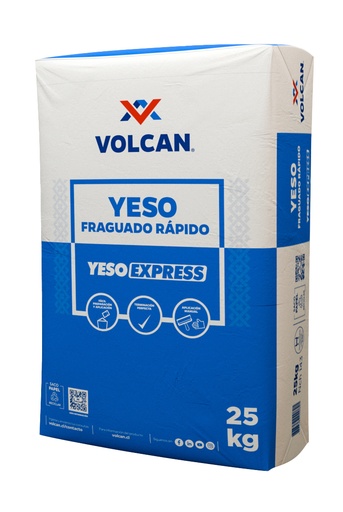 [079100] YESO VOLCAN EXPRES SACO 25 KG