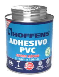 [021320] ADHESIVO PVC HOFFENS SECADO RAPIDO TARRO 240CC 