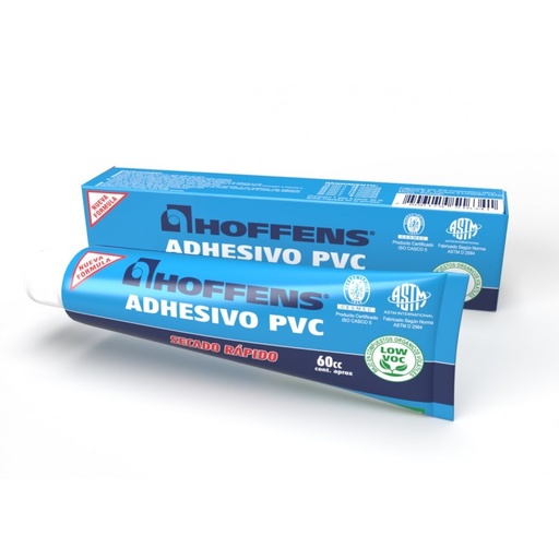 [025500] ADHESIVO PVC HOFFENS POMO 60CC